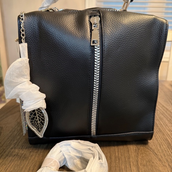 Leather Zip Handbag - Picture 4 of 5